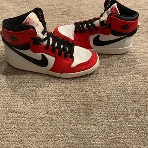 AJKO Jordan 1s White University/Red/Black